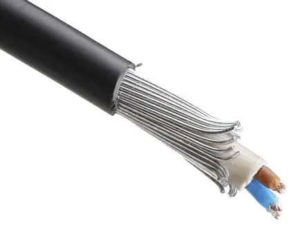Produktfoto 1 von RS PRO H6942XL2 Netzkabel, 2-adrig /Ø 12.6 mm Außen-ø 90 °C, 600V, Vernetztes Polyethylen