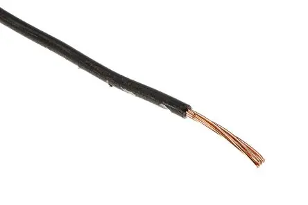 Produktfoto 1 von RS PRO H07Z-R Schaltdraht 100 m Schwarz Ø 4.7 mm 7 Litzen Thermoplastisches Polyolefin