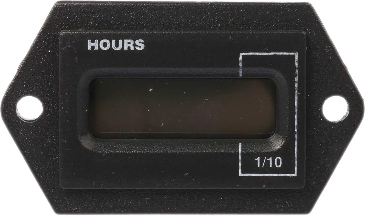 Produktfoto 1 von Curtis LCD Zähler Elektrisch 6-stellig 12 → 48 V dc, 20 → 60 V ac 0 → 99999,9