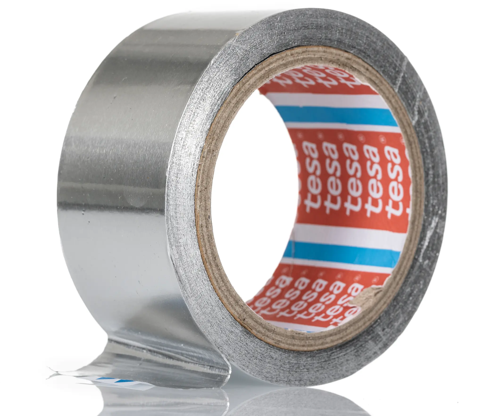 Produktfoto 1 von Tesa 60630 Aluband Aluminiumband leitend, Stärke 0.03mm, 50mm x 50m, -40°C bis +160°C, Haftung 8 N/cm