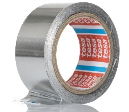 Tesa 60630 Aluband Leitfähig, 50mm x 50 m, Haftung 8N/cm