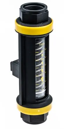 Parker UCC Easiflow 60 °C Durchflussmesser 4l/min 50l/min Buchse BSP parallel 1 Zoll