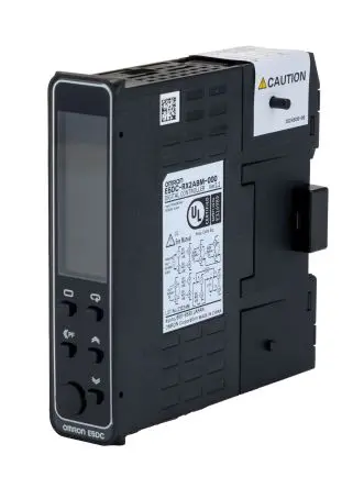 Produktfoto 1 von Omron E5DC PID Temperaturregler DIN-Hutschiene 1, 2 x Relais Ausgang 240V ac PID-Controller