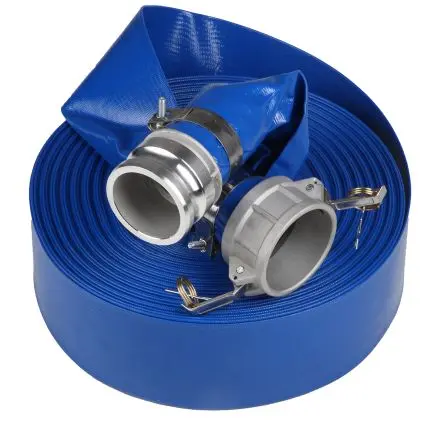 Produktfoto 1 von RS PRO Flacher Aufrollschlauch mit Kupplung 50 m Stecker Buchse, 3 bar