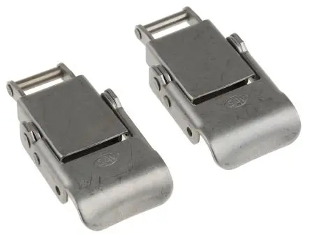 Produktfoto 1 von Savigny Edelstahl Spannverriegelung Federbelastet Abschließbar 58 mm 28mm, 294 N 11 mm