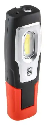 Produktfoto 1 von RS PRO Tragbar Prüfleuchte 300 lm / 3.7V aufladbar IP54