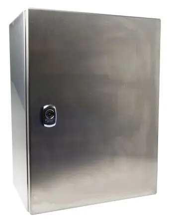 Produktfoto 1 von Schneider Electric PanelSet S3X Edelstahl 304 Wandanschlusskasten farblos IP66, HxBxT 400 mm, 300 mm x 200 mm