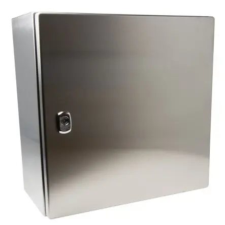 Produktfoto 1 von Schneider Electric PanelSeT S3X Edelstahl Wandgehäuse IP66, HxBxT 400 mm x 400 mm x 200mm