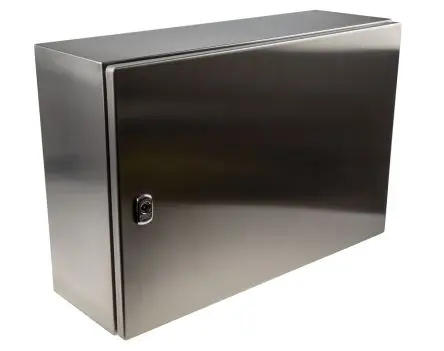 Produktfoto 1 von Schneider Electric PanelSeT S3X Edelstahl Wandgehäuse IP66, HxBxT 400 mm x 600 mm x 200mm