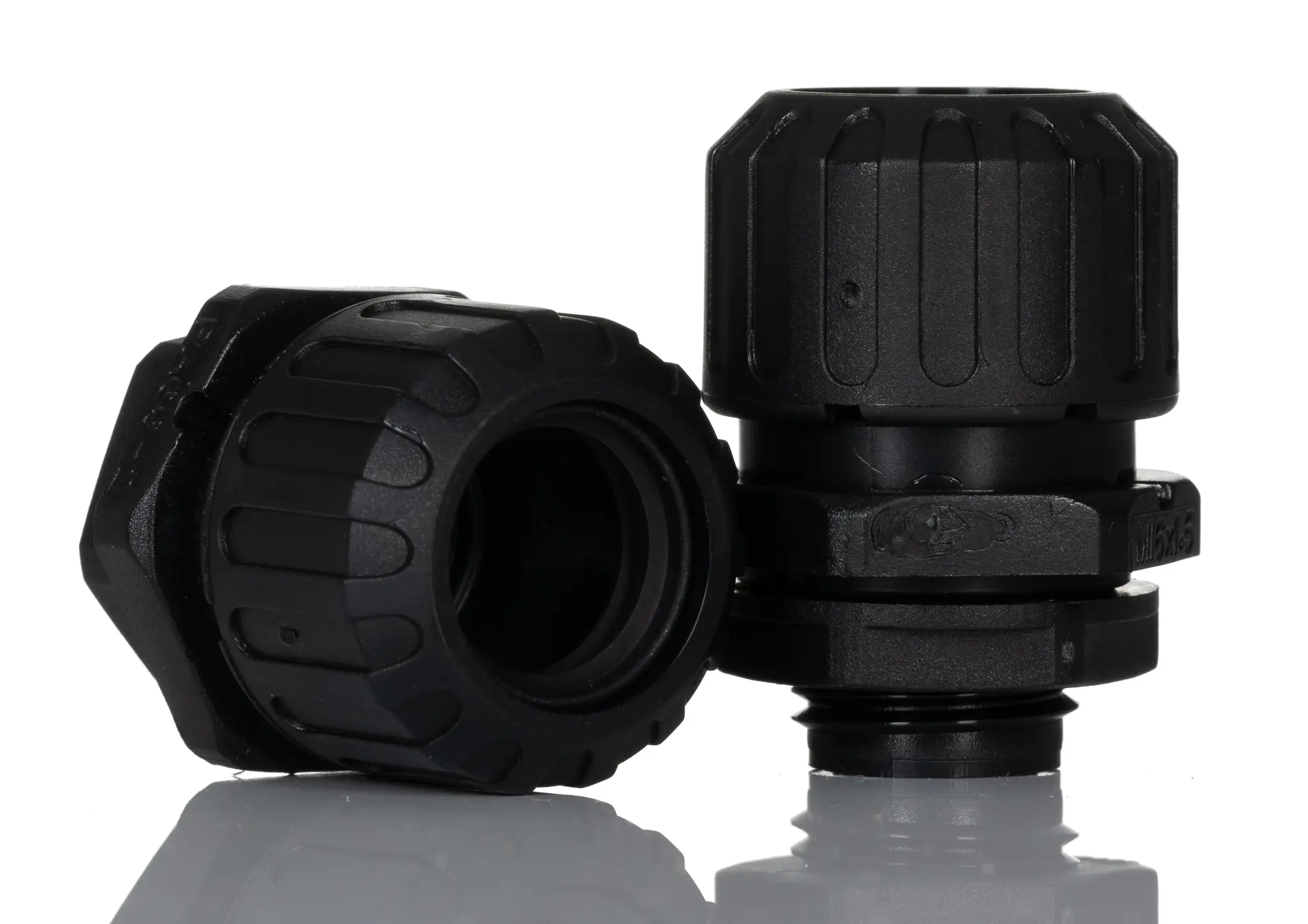 Produktfoto 1 von Adaptaflex PF Nylon 6.6 Kabelrohr Befestigung M16 16 mm Schwarz Schwarz-Finish IP40