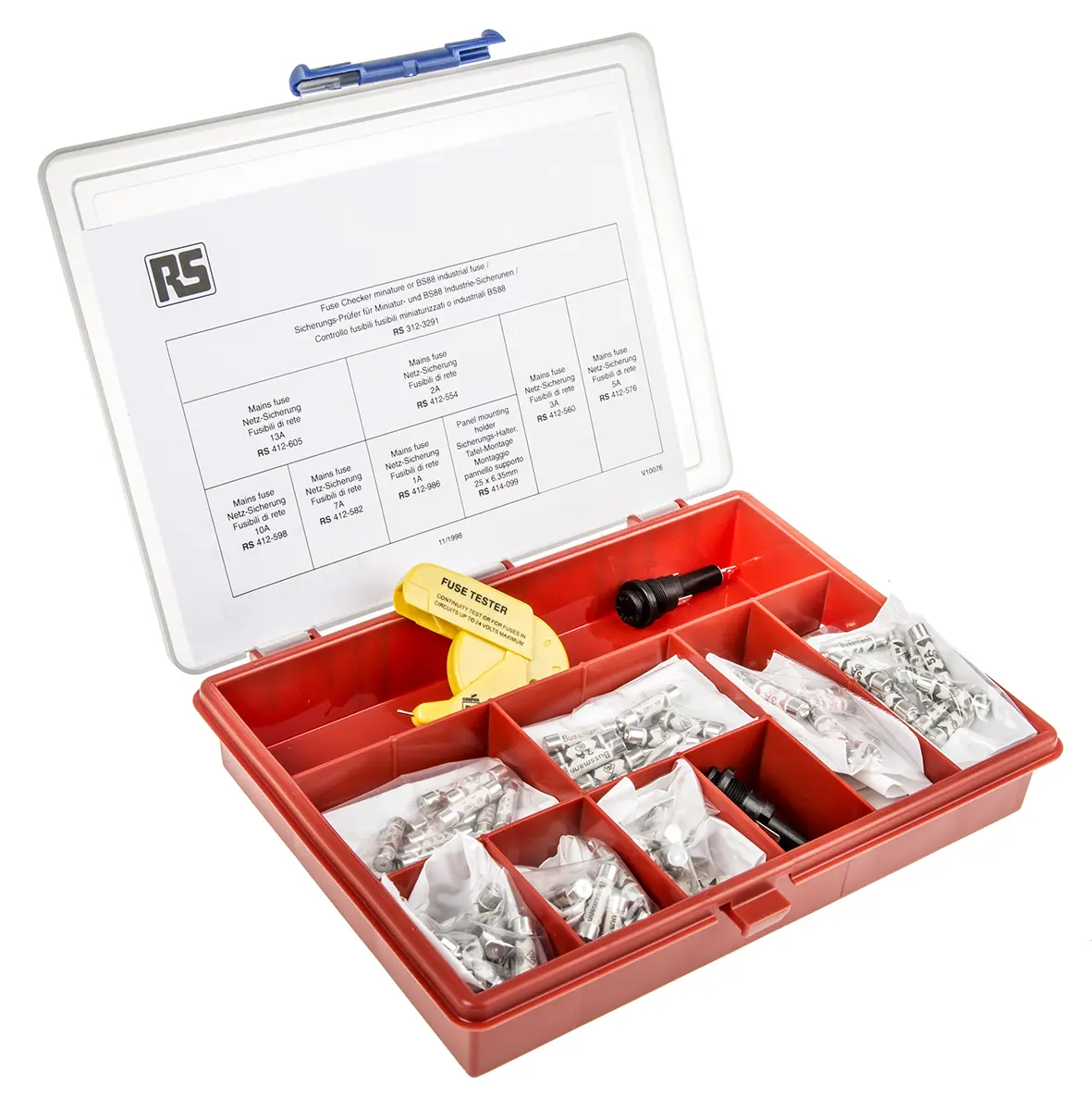 Produktfoto 1 von RS PRO Sicherungssortiment, Kfz