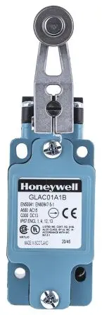 Produktfoto 1 von Honeywell GLA Endschalter, Rollenhebel 1 Öffner/1 Schließer, IP67, Zinkdruckguss 600V ac 6A