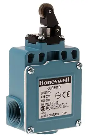 Produktfoto 1 von Honeywell GLE Endschalter, Rollenhebel 2-poliger Umschalter, IP67, Zinkdruckguss mit Epoxidbeschichtung 240V ac 6A