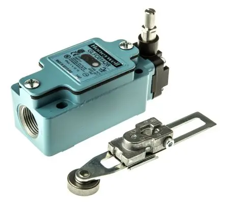 Produktfoto 1 von Honeywell GLF Endschalter, Verstellbarer Rollenhebel 1-poliger Umschalter, IP67, Zinkdruckguss mit Epoxidbeschichtung