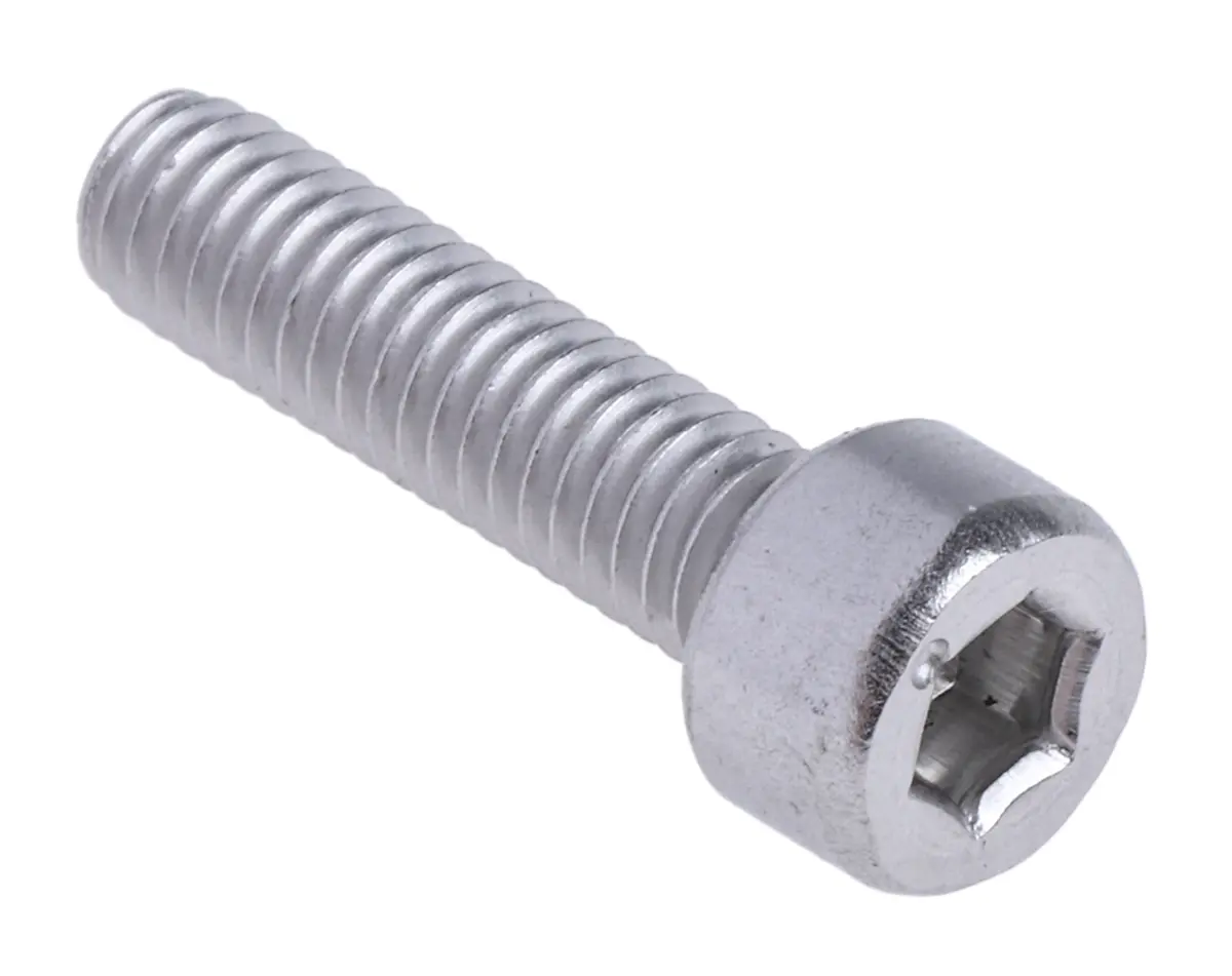 Produktfoto 1 von RS PRO Zylinderkopf Innensechskantschraube, Edelstahl A4, M4 x 0.7mm, 16mm