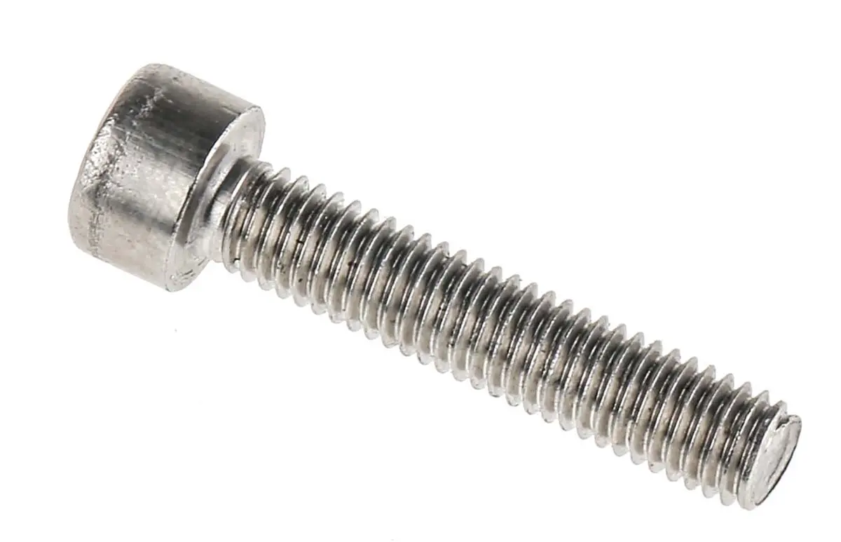 Produktfoto 1 von RS PRO Zylinderkopf Innensechskantschraube, Edelstahl A4, M5 x 0.8mm, 25mm