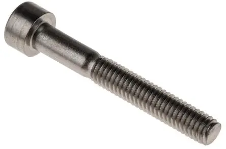 Produktfoto 1 von RS PRO Innensechskant Innensechskantschraube, Edelstahl glatt, M4, M4 30 mm