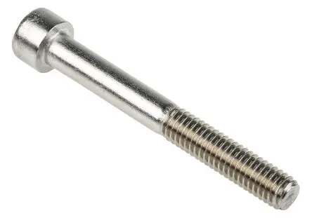 Produktfoto 1 von RS PRO Innensechskant Innensechskantschraube, Edelstahl glatt, M6, M6 50 mm