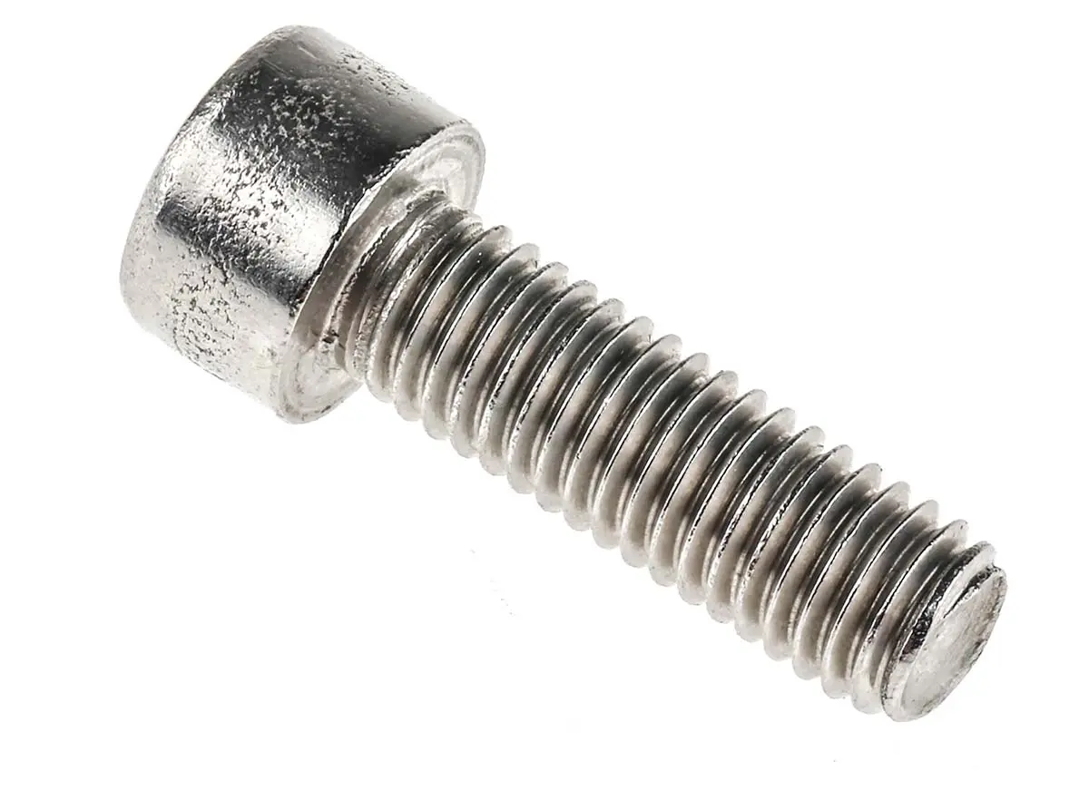 Produktfoto 1 von RS PRO Zylinderkopf Innensechskantschraube, Edelstahl A4, M8 x 1.25mm, 25mm