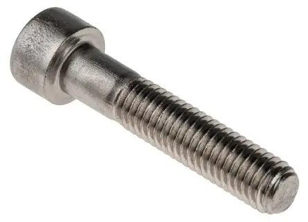 Produktfoto 1 von RS PRO Innensechskant Innensechskantschraube, Edelstahl glatt, M8, M8 40 mm