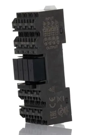 Produktfoto 1 von Omron G6D-F4PU Halbleiterausgang 24V dc, SPST DIN-Hutschiene 10.5mA