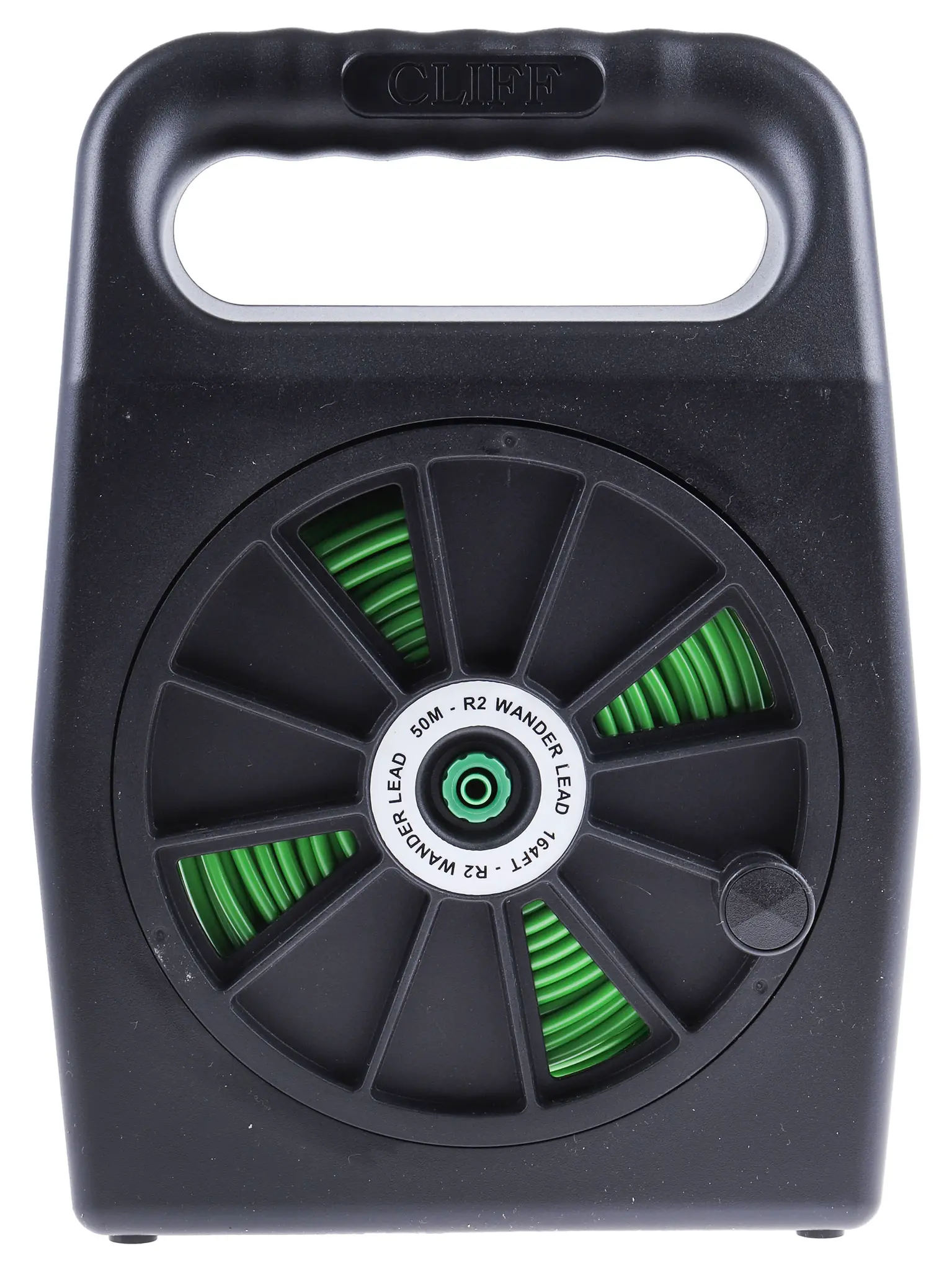 Produktfoto 1 von RS PRO Messleitung Verlängerung, 50 m Grün / 4 mm Buchse CAT, CAT III 1000V