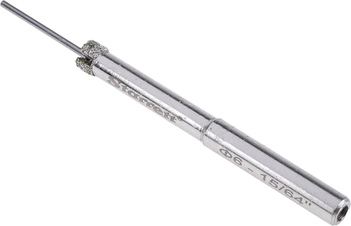 Produktfoto 1 von Starrett Diamant Glasbohrer Ø 6mm