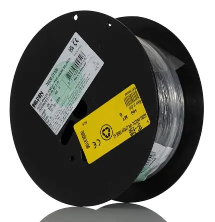Produktfoto 1 von Belden 70030 Audiokabel 2-adrig Geschirmt, Außen-ø 3.1 mm Außen-ø Schwarz, L. 100 m