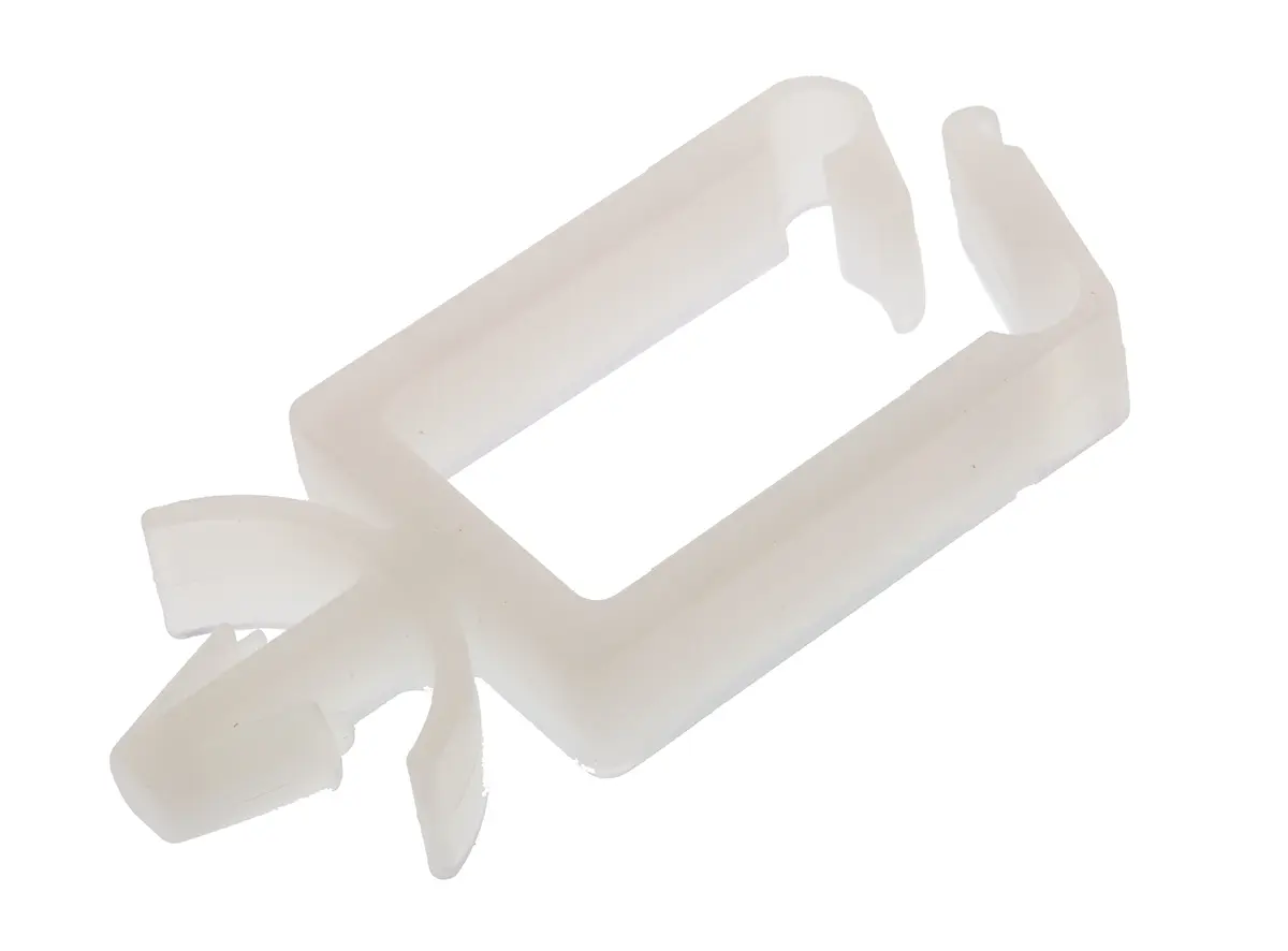 Produktfoto 1 von HellermannTyton Kabelhalter  steckbar, Kabel-Ø 15mm Nylon 5,25 mm x 22.7mm x 15mm