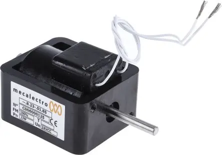 Produktfoto 1 von Mecalectro Linearer Magnetschalter Push-Pull 24V 25 mm