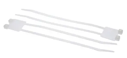 Produktfoto 1 von HellermannTyton IT50RD Nylon 6.6 Kabelbinder Innen gezackt Natur 4.7mm x 203.2 mm
