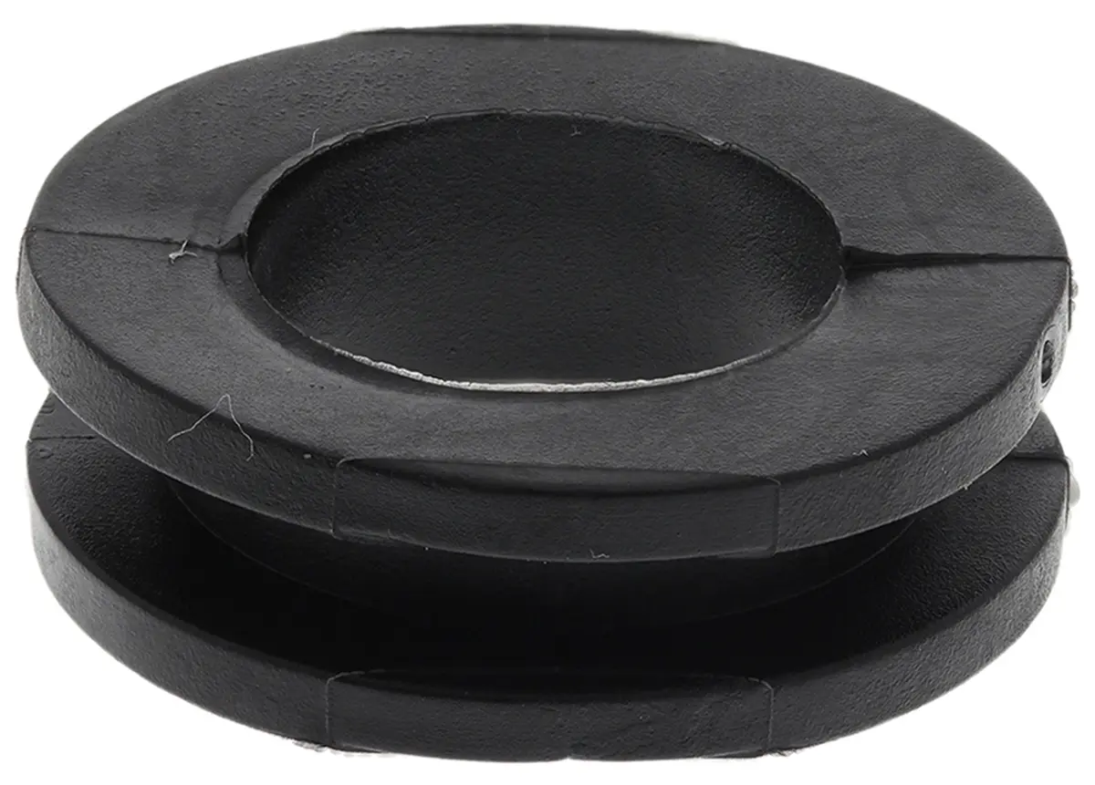 Produktfoto 1 von HellermannTyton HV Kabeltülle, Typ Kabeltülle bis Ø 14 mm Loch ø 18 mm Polyvinylchlorid Schwarz -30 °C min. 60 °C max.