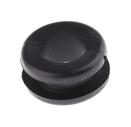 Produktfoto 1 von HellermannTyton HV Kabeltülle 0.8 mm min., Typ Kabeltülle bis Ø 10 mm Loch ø 13.5 mm Polyvinylchlorid Schwarz -30 °C