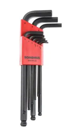 Produktfoto 1 von Bondhus Sechskantschlüsselsatz 9 L Metrisch Lang 1.5 → 10 mm