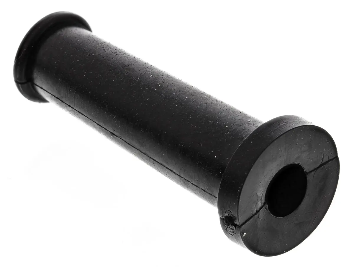 Produktfoto 1 von HellermannTyton HV Kabeltülle, Typ Kabeltülle bis Ø 5.3 mm Loch ø 9 mm Polyvinylchlorid Schwarz -30 °C min. 60 °C max.