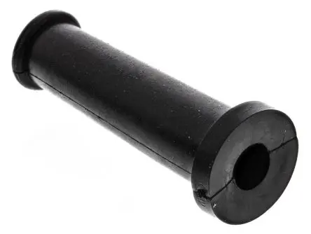 Produktfoto 1 von HellermannTyton HV Kabeltülle, Typ Kabeltülle bis Ø 5.3 mm Loch ø 9 mm Polyvinylchlorid Schwarz -30 °C min. 60 °C max.