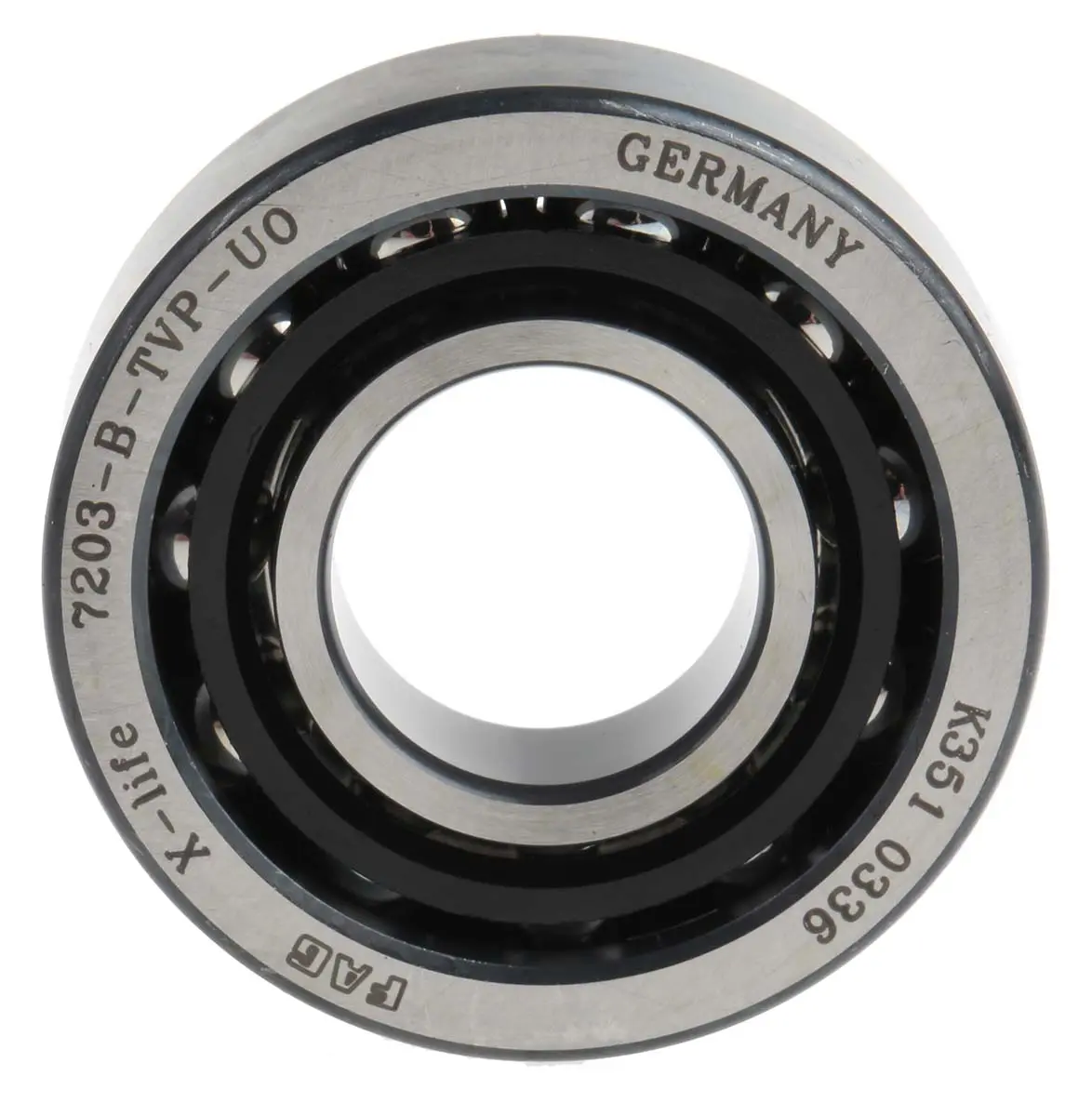 Produktfoto 1 von FAG Kugellager 1-reihig glatt, Innen-Ø 17 mm / Außen-Ø 40 mm Außen-ø , Breite 12 mm
