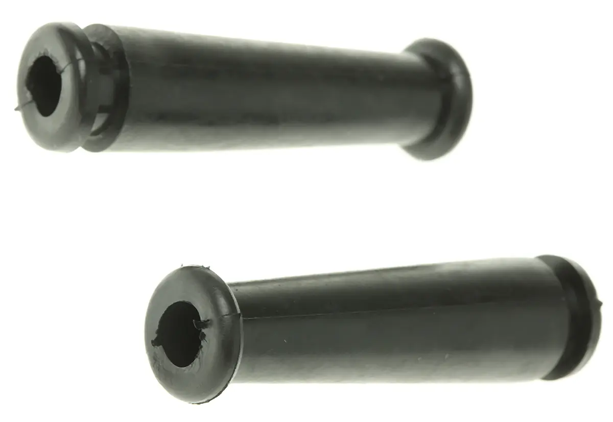 Produktfoto 1 von HellermannTyton HV Kabeltülle, Typ Kabeltülle bis Ø 5.5 mm Loch ø 8 mm Polyvinylchlorid Schwarz -30 °C min. 60 °C max.
