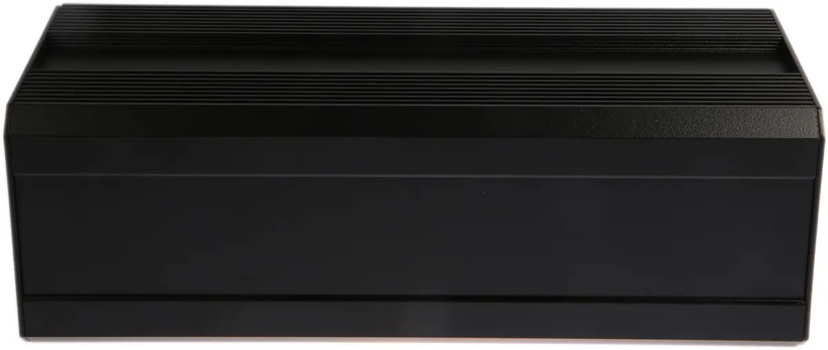 Produktfoto 1 von RS PRO EAB; Kühlkörpergehäuse; Aluminium-Strangpressprofil; Schwarz IP40 Breite 100 mm Höhe 86 mm Länge 300 mm