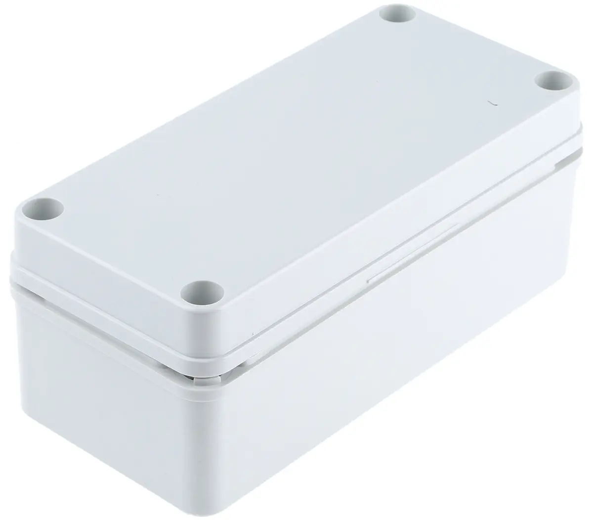 Produktfoto 1 von Fibox Piccolo; Gehäuse; Polycarbonat; Grau; IK08 IP40, IP66 Breite 80 mm Höhe 65 mm Länge 170 mm