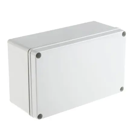 Produktfoto 1 von Fibox Piccolo; Gehäuse; Polycarbonat; Grau; IK08 IP67, IP66 Breite 140 mm Höhe 95 mm Länge 230 mm