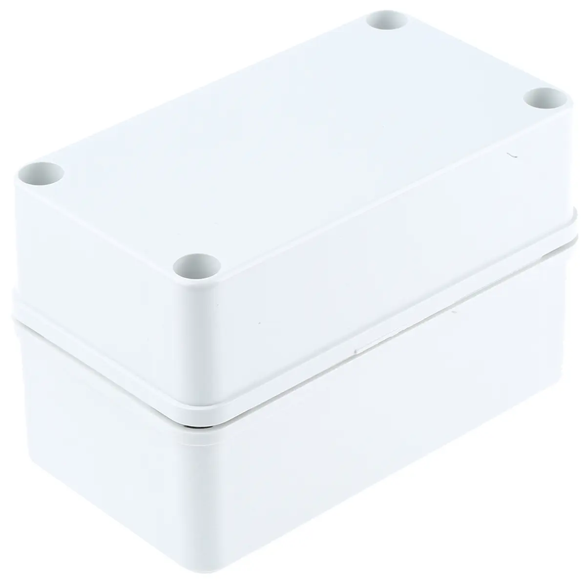 Produktfoto 1 von Fibox Piccolo; Gehäuse; Polycarbonat; Grau; IK08 IP40, IP66 Breite 80 mm Höhe 85 mm Länge 140 mm
