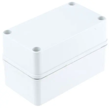 Produktfoto 1 von Fibox Piccolo; Gehäuse; Polycarbonat; Grau; IK08 IP67, IP66 Breite 80 mm Höhe 85 mm Länge 140 mm