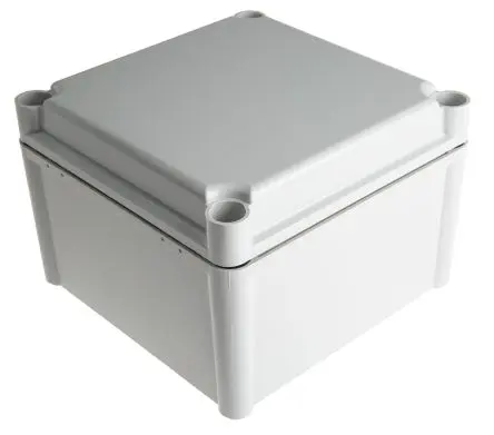 Produktfoto 1 von Fibox SOLID PC; Gehäuse; Polycarbonat; Grau; IK08 IP67 Breite 188 mm Höhe 130 mm Länge 188 mm