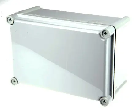 Produktfoto 1 von Fibox SOLID PC; Gehäuse; Polycarbonat; Grau; IK09, IK08 IP67 Breite 188 mm Höhe 130 mm Länge 278 mm