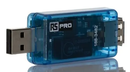 Produktfoto 1 von RS PRO, Gerade OMM USB-ISO USB-Steckverbinder USB-Typ A auf A 1, Kabel USB 2.0