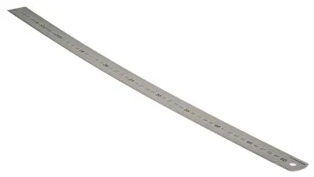 Produktfoto 1 von Facom Edelstahl Lineal Metrisch 500 mm x 30mm