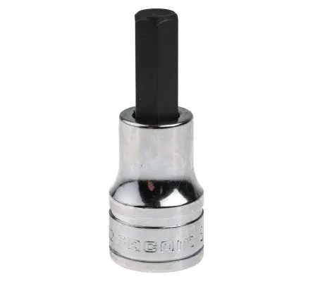 Produktfoto 1 von Facom 1/2 in Bit Buchse SW 10 mm Sechskant x 60mm
