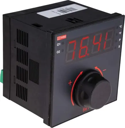 Produktfoto 1 von RS PRO IDM 503 / 505 PID Temperaturregler Panel 1, 2 x 2 Relais Ausgang/ Thermoelement Typ J Eingang 230V ac
