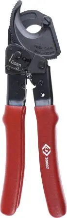 Produktfoto 1 von CK 430 Glatt Ratschen-Kabelschneider 190mm, Schneidleistung 32 mm